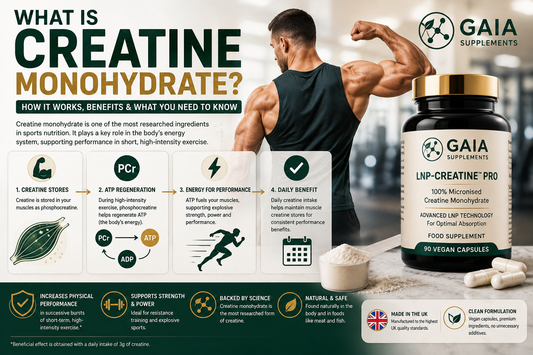 What Is Creatine Monohydrate? How It Works, Benefits & What You Need to Know (UK Guide 2026)