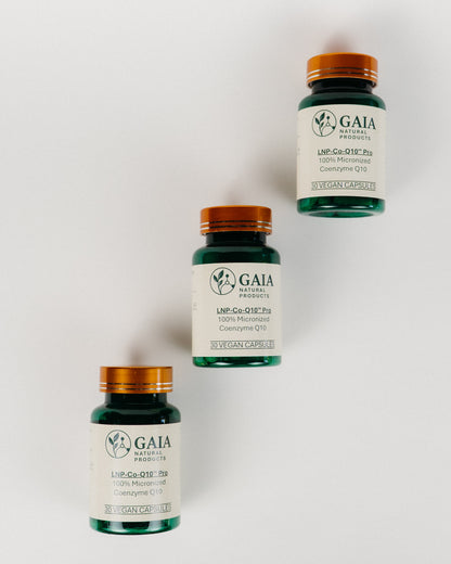 GAIA CoQ10: Premium Capsules Supplement (200mg)