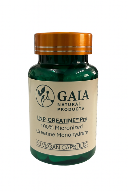 GAIA Creatine Monohydrate 500mg | 60 Vegan Capsules